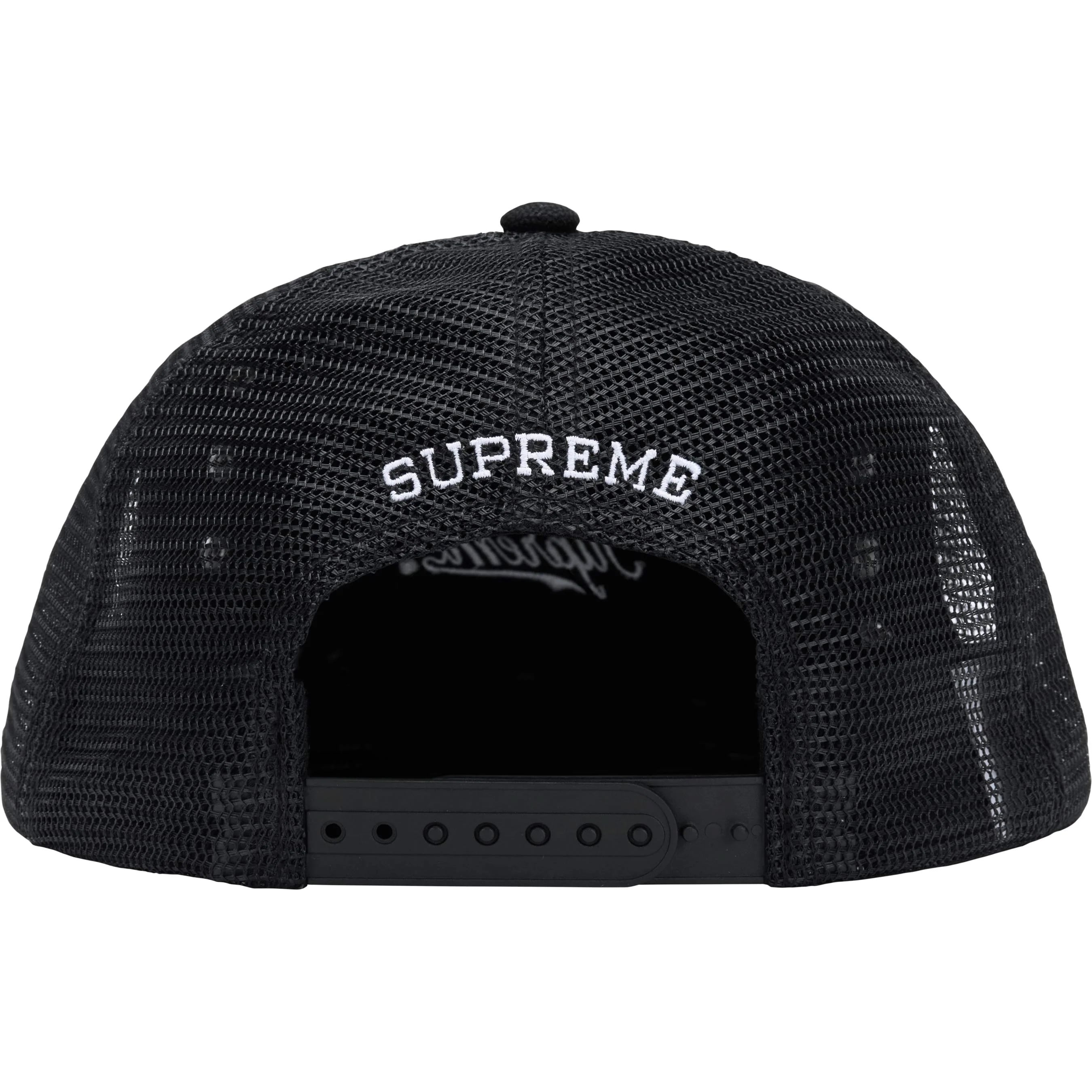 Supreme®/b.b. Simon Studded Canvas Mesh Back 5-Panel view 4